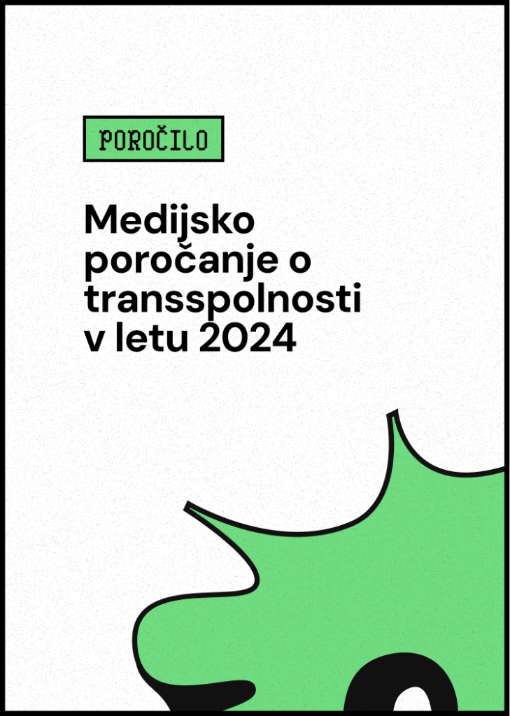 Poročilo: Medijsko poročanje o transspolnosti v letu 2024