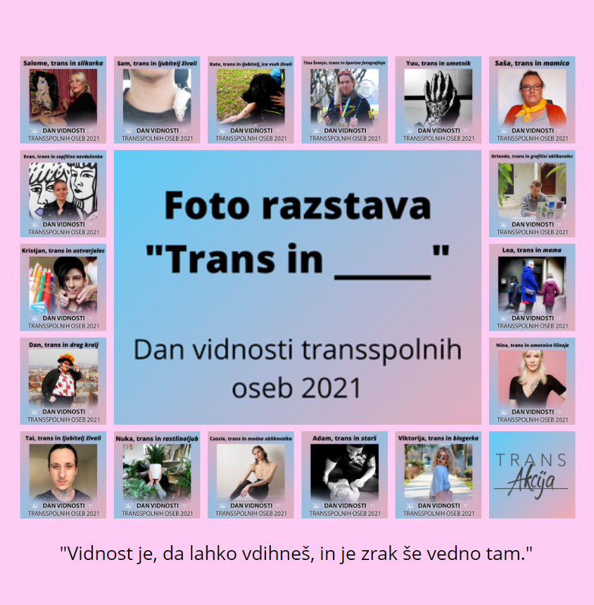 Foto razstava "Trans in _____"