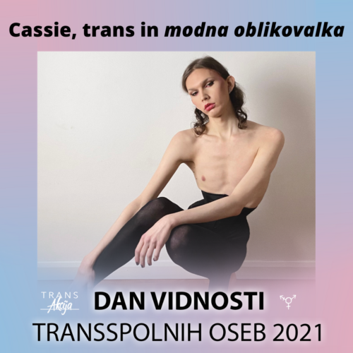 Cassie, trans in modna oblikovalka