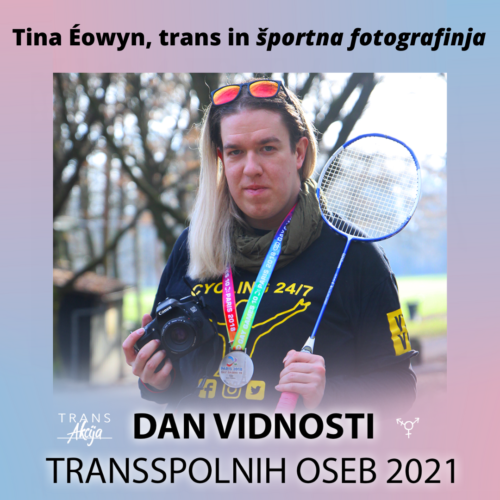 Tina Éowyn, trans in športna fotografinja